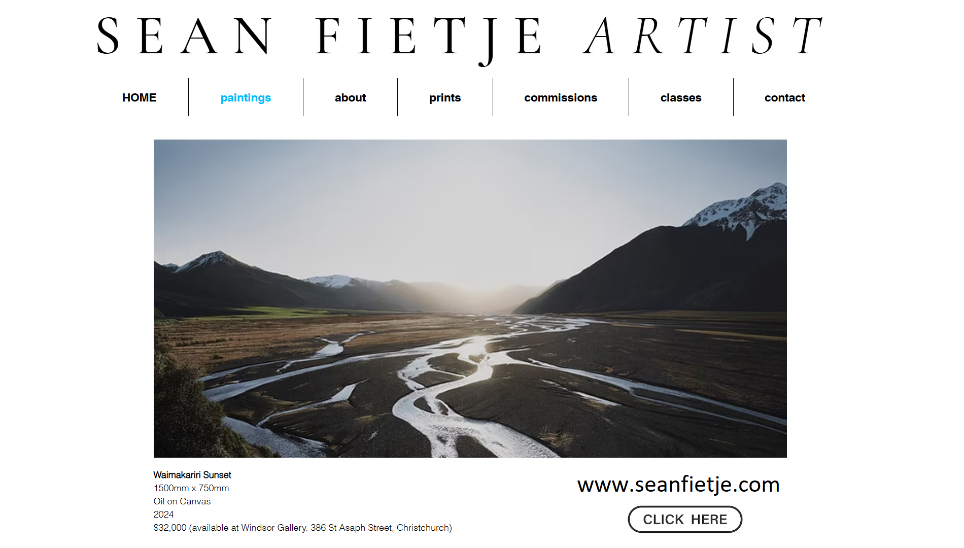 Sean Fietje - Waimakariri Sunset